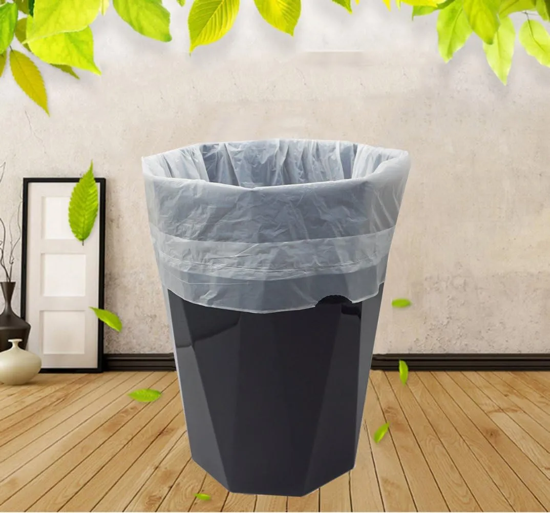 Small Trash bag,Gereen 0.8-1.2 Gallon Drawstring Trash bag Garbage Bag Trash Can Liner,Extra Strong 120 Counts for Home,Office,Car (White, 0.8-1.2 Gallon(120 Count))