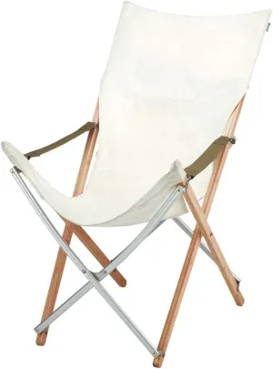 Snow Peak Take! Bamboo Chair Long, Sturdy Washable Canvas, Laminated Bamboo and Aluminum Framework, LV-086