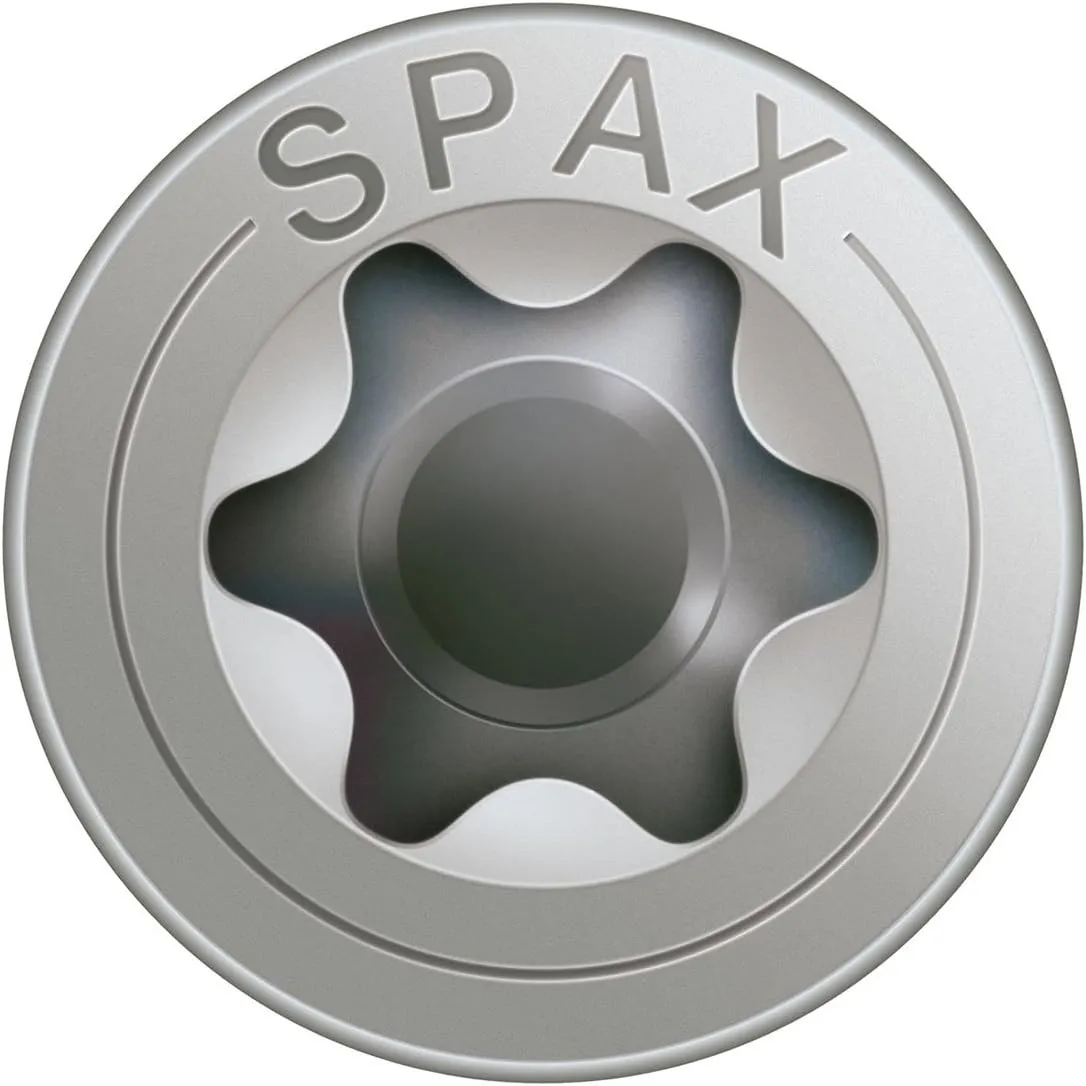 Spax T-Star Plus – All-Purpose Screw, Countersunk Head, T, 4Cut, Partial Thread, Stainless Steel A2, 1.4567 – 0197000350303, 0197000601603