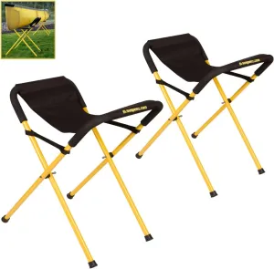 Suspenz Kayak Stand, Heavy Duty Portable Folding Stands for Kayaks, Canoes, SUPs - 175 lb Capacity - (22-1830),Yellow