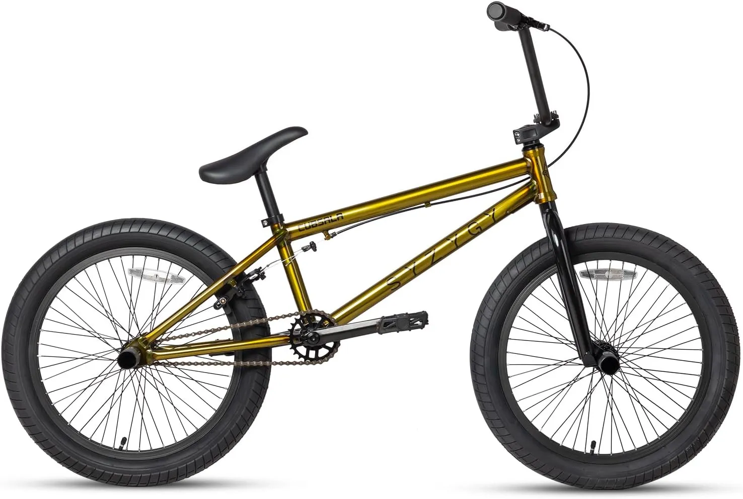 Syzygy 20 Inch Freestyle BMX Bike Bicycles for Ages Over 6 Years Old Teen Beginner and Adult Riders, Multiple Color