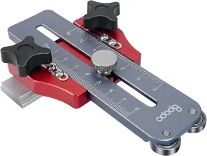 Table Saw Thin Rip Jig Guide for Cutting Repetitive Narrow Strips,Safe and Fast Ripping Guide fits for 3/4" X 3/8" T Slots,Compatible with Band Saws, Table Saws, and Routers