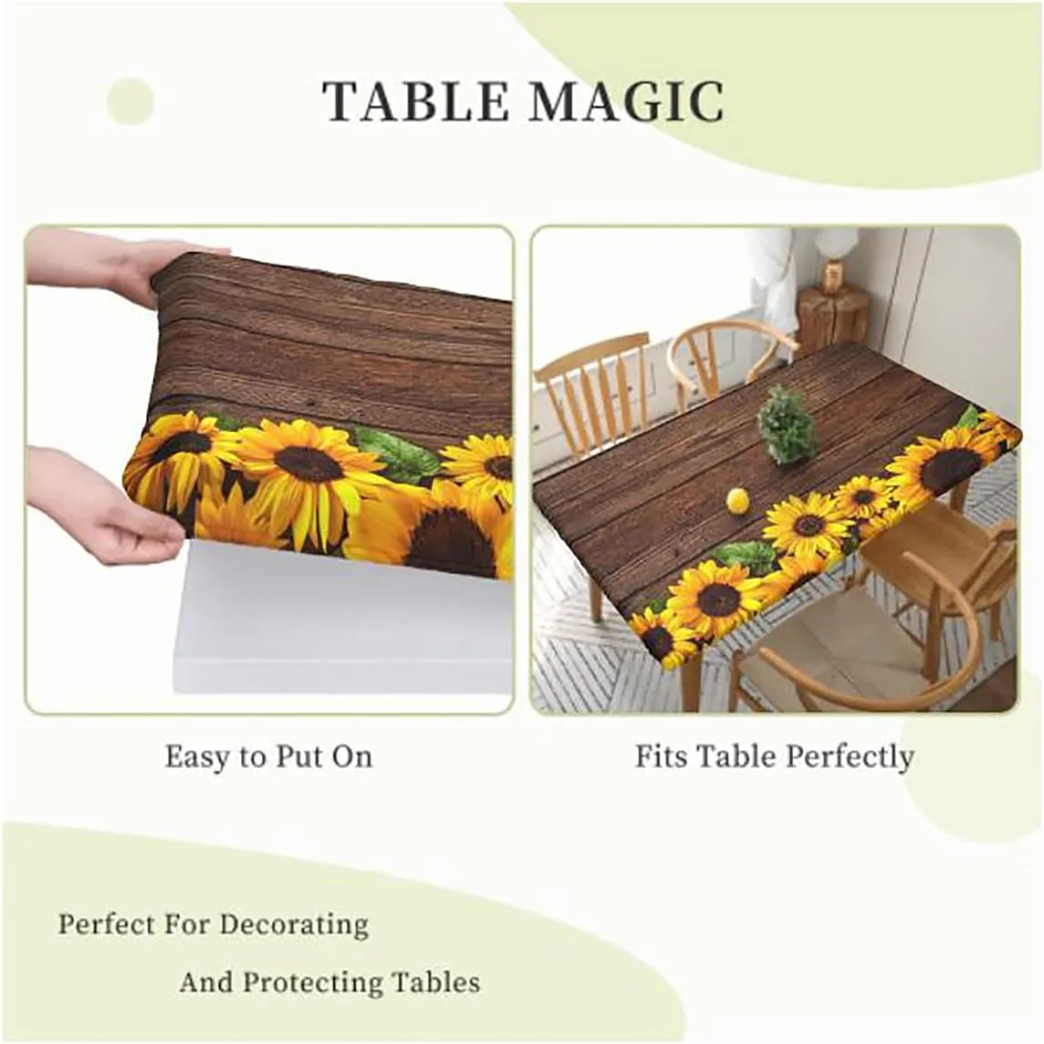 The Dark Brown Marigold Blue Elastic Fitted Picnic Table Cover Predator Bird Portrait Tablecloth Fitted Rectangle Elastic Edged Table Cover Waterproof ?Fabric Eagle Photo Fits up 4 Foot Tables