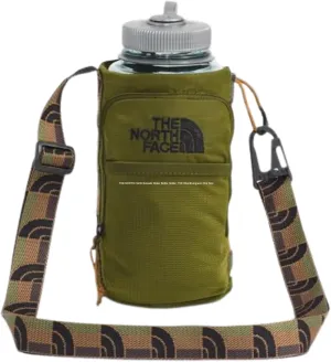 THE NORTH FACE Borealis Water Bottle Holder - PFAS Free, Forest Olive/Utility Brown One Size, One Size