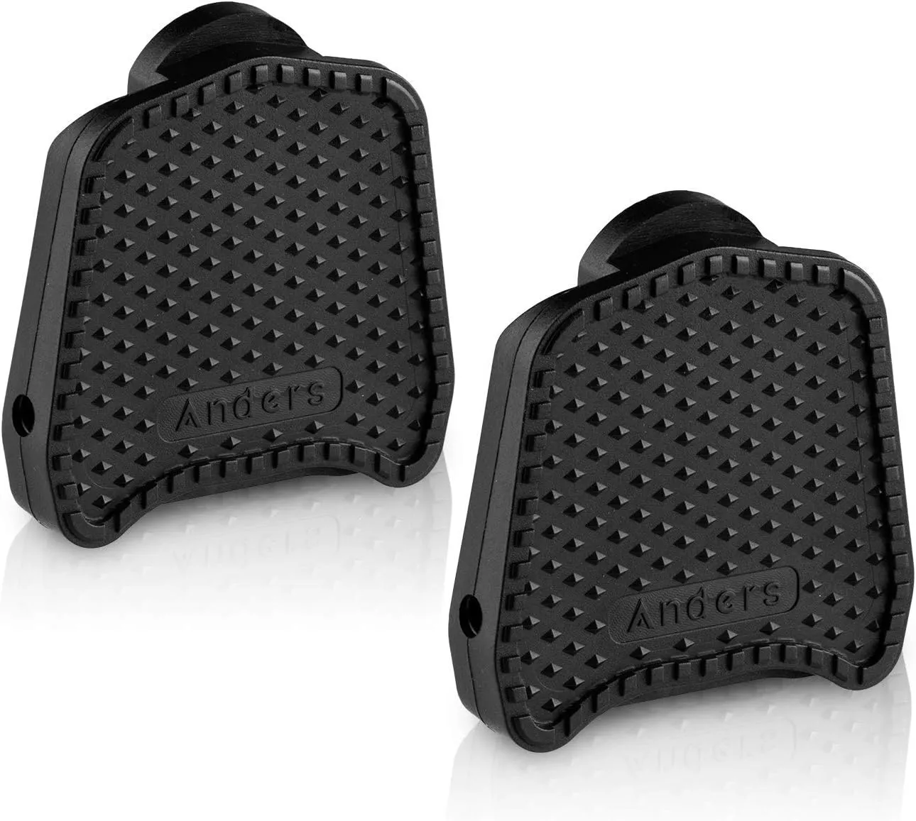 Thinvik Bike Clipless Pedal Adapters for Look Keo Sprint/Classic/Max Carbon/Blade Carbon Ti Clipless Pedal Convert to Universal Platform Pedal
