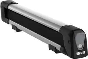 Thule SnowPack Ski/Snowboard Rack, Medium (4 Pr/2 Boards), Silver, Aluminum