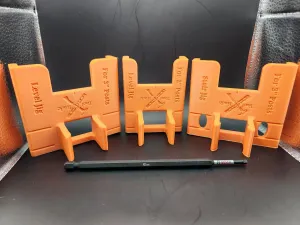 Tool & Trade Installation Tool for TimberTech Impression Rail - (3 Jig Combo Set w/ 6inch #2 SQ Installation Bit)
