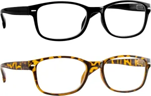 TruVision 9505HP Reading Glasses - 1, 2, 3 Pack for Men & Women