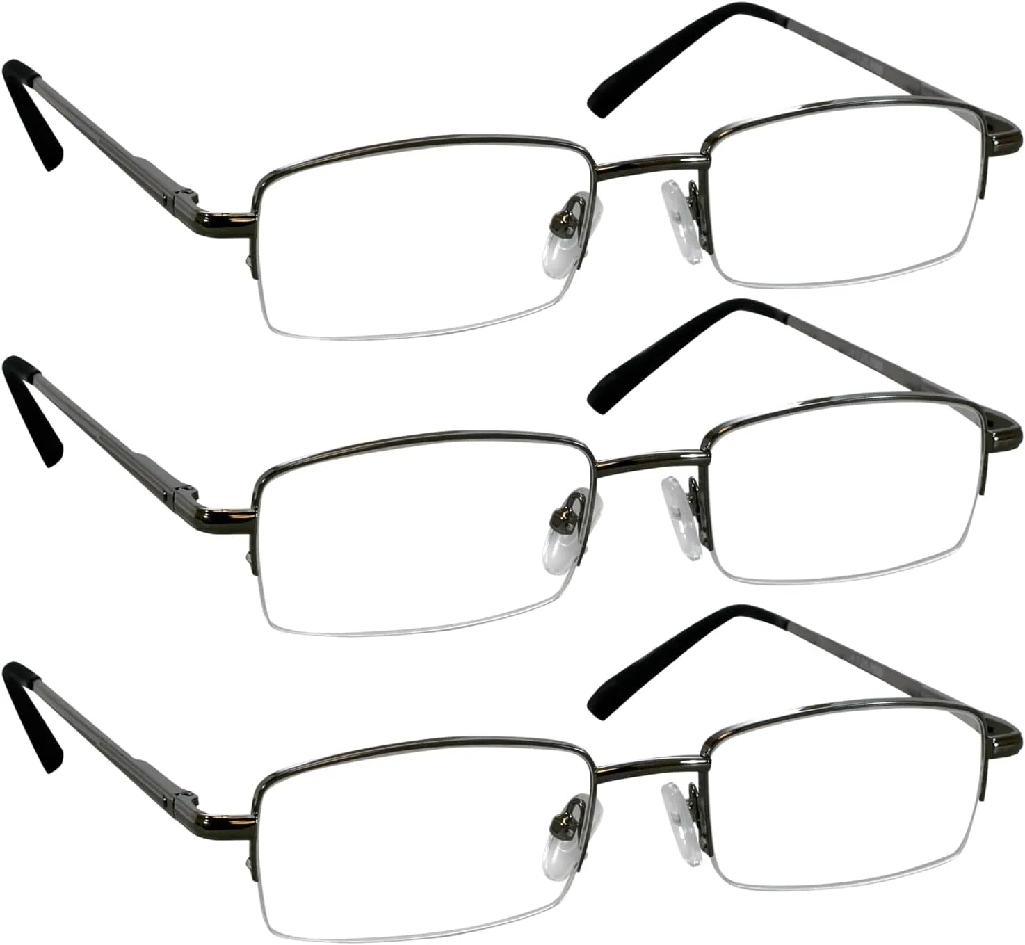 TruVision Readers 9509 Reading Glasses 1/3 PK, Men and Women  1.00-4.00