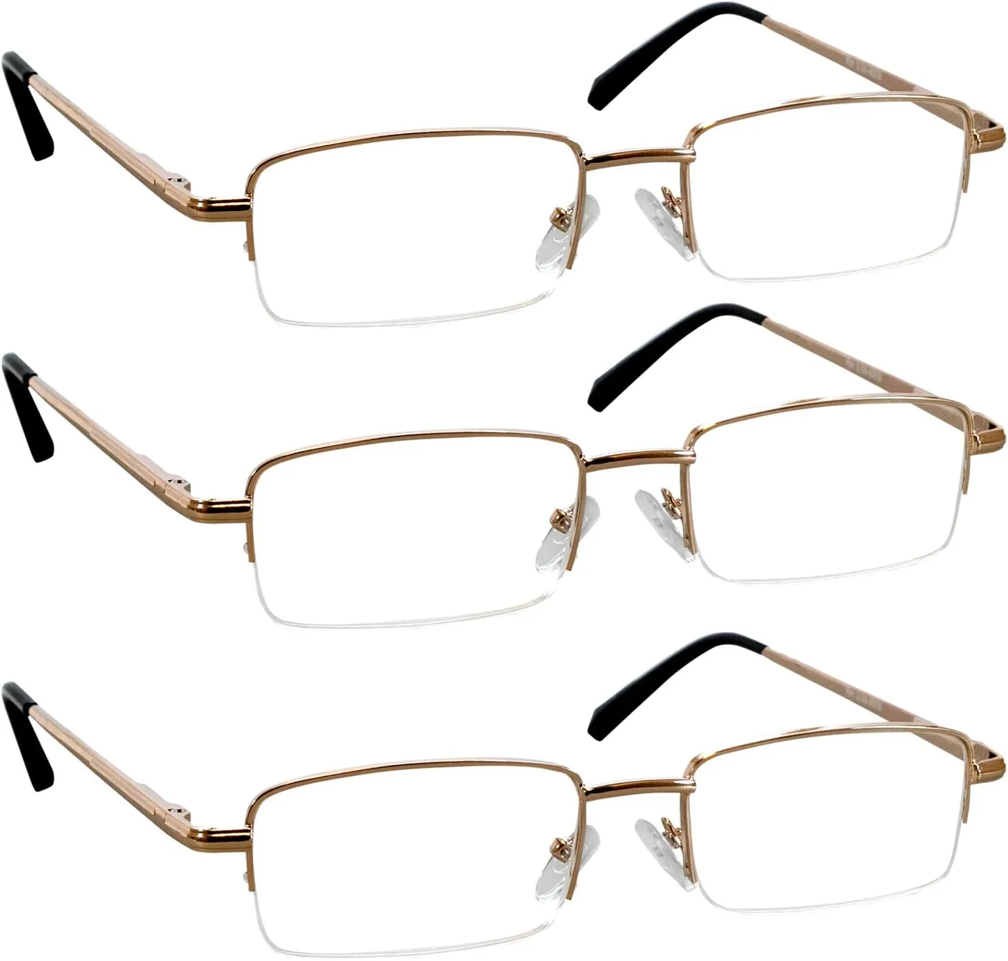 TruVision Readers 9509 Reading Glasses 1/3 PK, Men and Women  1.00-4.00