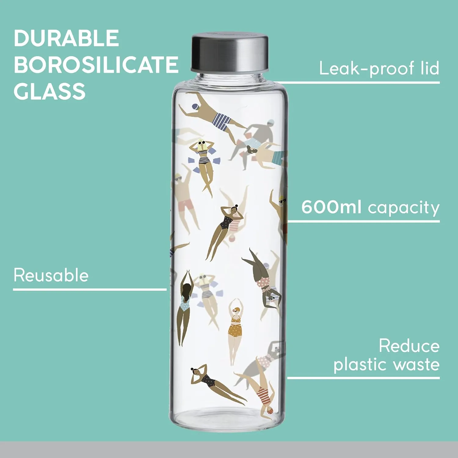 Typhoon Pure Collection | 20.3oz Glass Bottle - Active