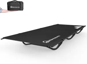 Ultralight Compact Camping Cot Pro, 3rd Generation FullGuard Lock Structure for 30s Setup, 30″ Wide Surface, Support 330lbs, Folding Backpacking Cot w/Storage Bag for Outdoor, Oxford