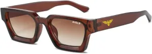Unisex Sunglasses, Black and Tortoise Frames, Polarized Lenses