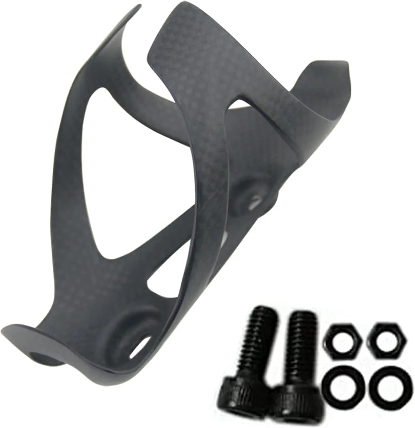 [US Stock] RXL SL Full Carbon Fiber Water Cup Cage Carbon MTB Road Bike Bicycle Water Bottle Holder Super Light 3K Gloss 20g Black White