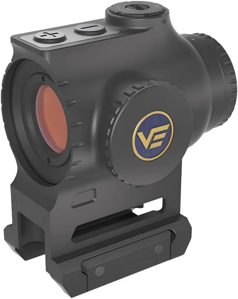 Vector Optics Paragon X-Mini 1x18 Red/Green Reticle Prism Rifle Scope CQB Sight Tactical Extra Compact Riflescope Fast Shooting Fits for AR Platform