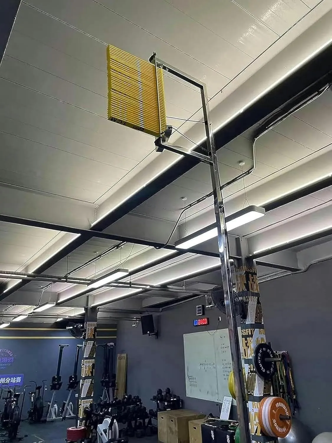Vertical Jump Trainer for Athletes, Adjustable Jump Height Tester, Basketball Jump Training Aid, Range 5.6-11.8ft, 5.6-10.5ft, 4.6-9.2ft for Sports & Physical Therapy