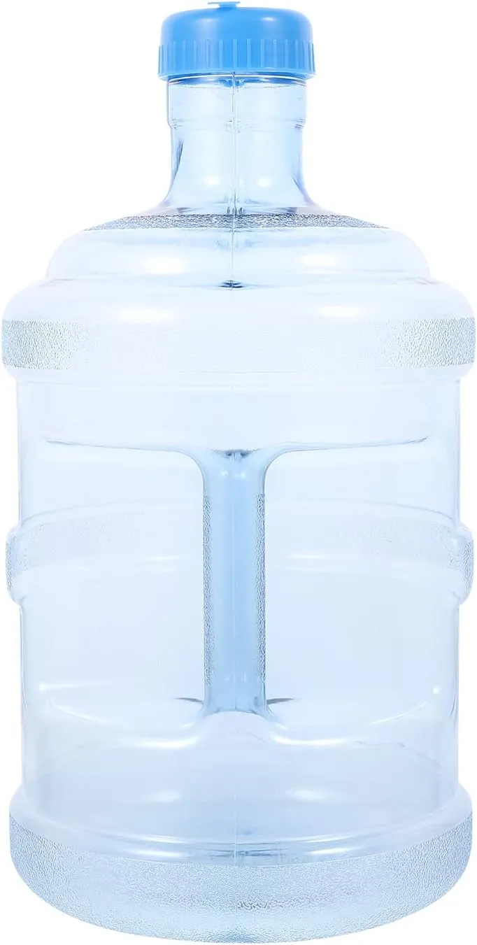 Water Gallon Bottle Portable Bucket: 5 Liters Water Bottle with Handle Water Jug for Camping Outdoor Pure Water Container