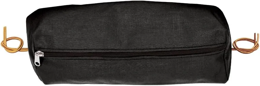 Weaver Rectangular Nylon Cantle Bag S Black