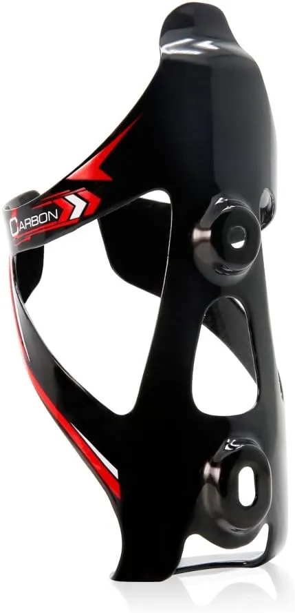 Wiel Full Carbon Fiber Bicycle Bike Light Drink Water Bottle Cage Holder