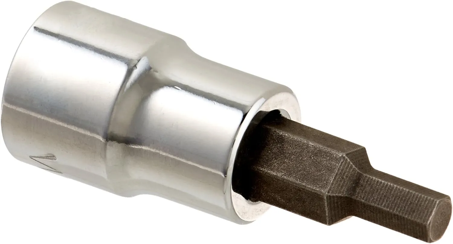 Wright Tool 3206 3/8" Drive Hex Type Socket with Bit, 3/16"