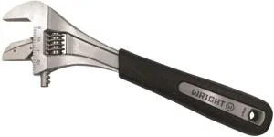 Wright Tool 9AG12R Adjustable Wrench Chrome Reversable Jaw Maximum Capacity 1-3/4" Ultimate Grip - 12", Multi