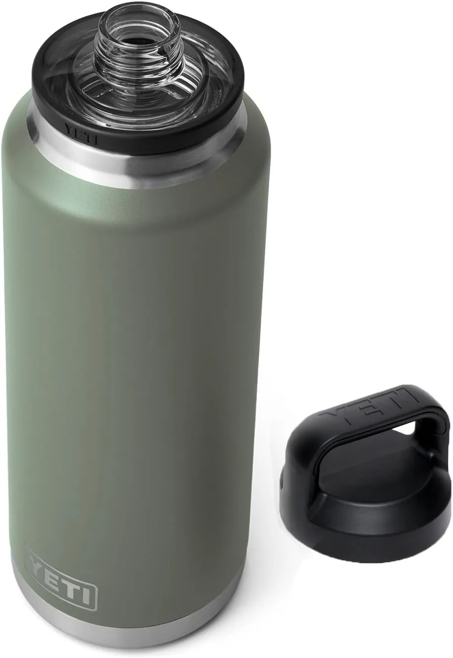 YETI Rambler 46 oz Bottle, Vacuum Insulated, Leakproof, Stainless Steel with Chug Cap