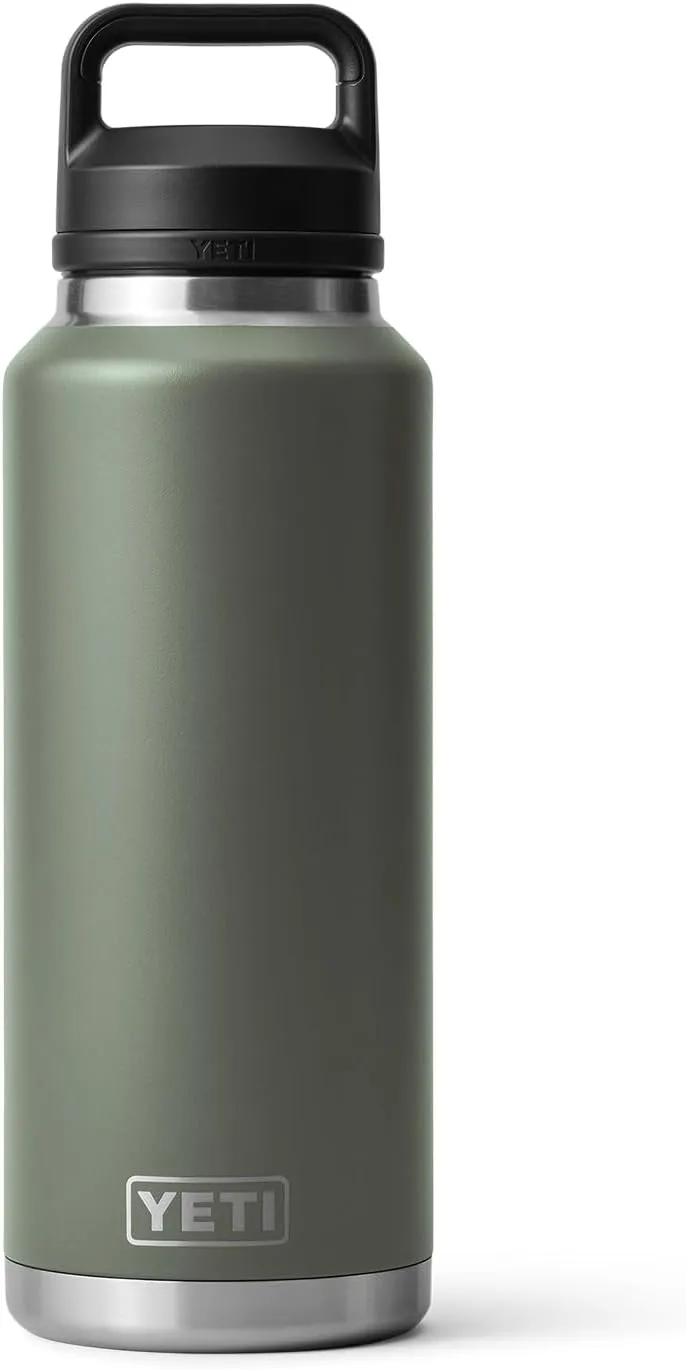 YETI Rambler 46 oz Bottle, Vacuum Insulated, Leakproof, Stainless Steel with Chug Cap