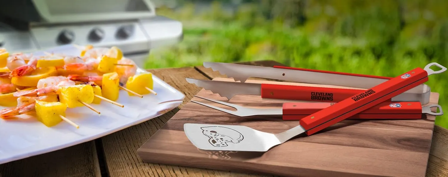 YouTheFan NFL Spirit Series 3-Piece BBQ Set