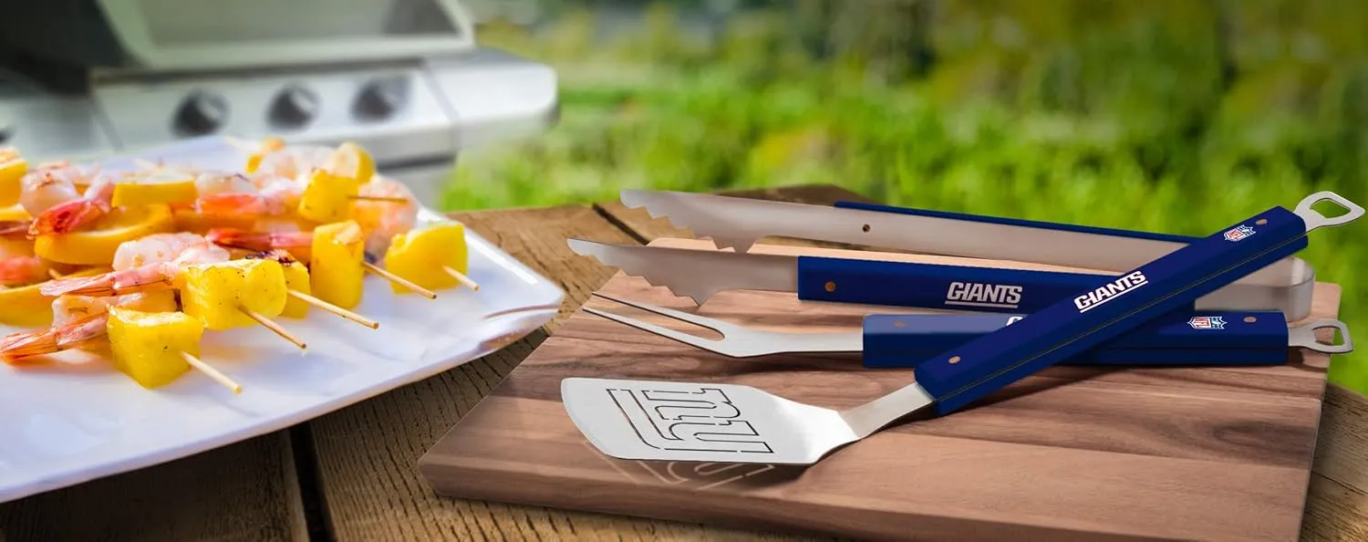 YouTheFan NFL Spirit Series 3-Piece BBQ Set