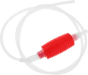 Zerodeko Transfer Pump for Car Fish Outdoor Easy to Use Manual Oil Pump Extended Hose