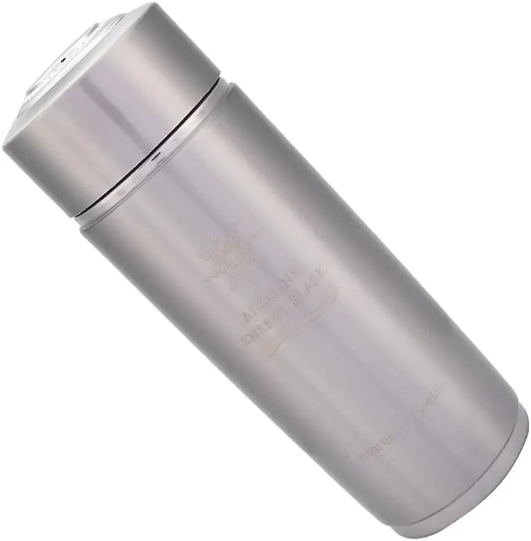 ZJchao Hydrated Water Bottle, Portable Nano Balance Bottle Nano Cup Nano Energy Bottle Hydro Bottle Energy Water Bottle Water Generator for Outdoor Gym Fitness (Silver)