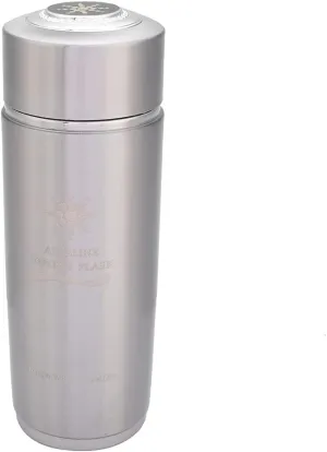 ZJchao Hydrated Water Bottle, Portable Nano Balance Bottle Nano Cup Nano Energy Bottle Hydro Bottle Energy Water Bottle Water Generator for Outdoor Gym Fitness (Silver)