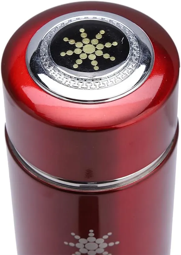 ZJchao Hydrated Water Bottle, Smart Water Bottle Portable Nano Balance Bottle Nano Cup Nano Energy Bottle Hydration Water Bottle Energy Water Bottle for Outdoor Gym Fitness (Red)