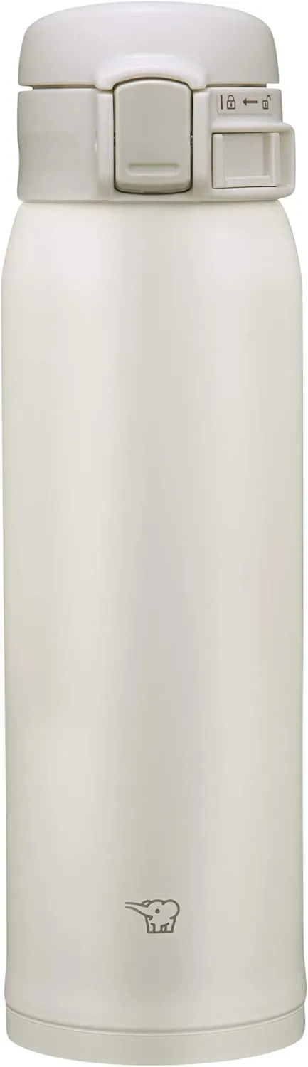 Zojirushi SMSR48EWA Stainless Mug, 16-Ounce, White